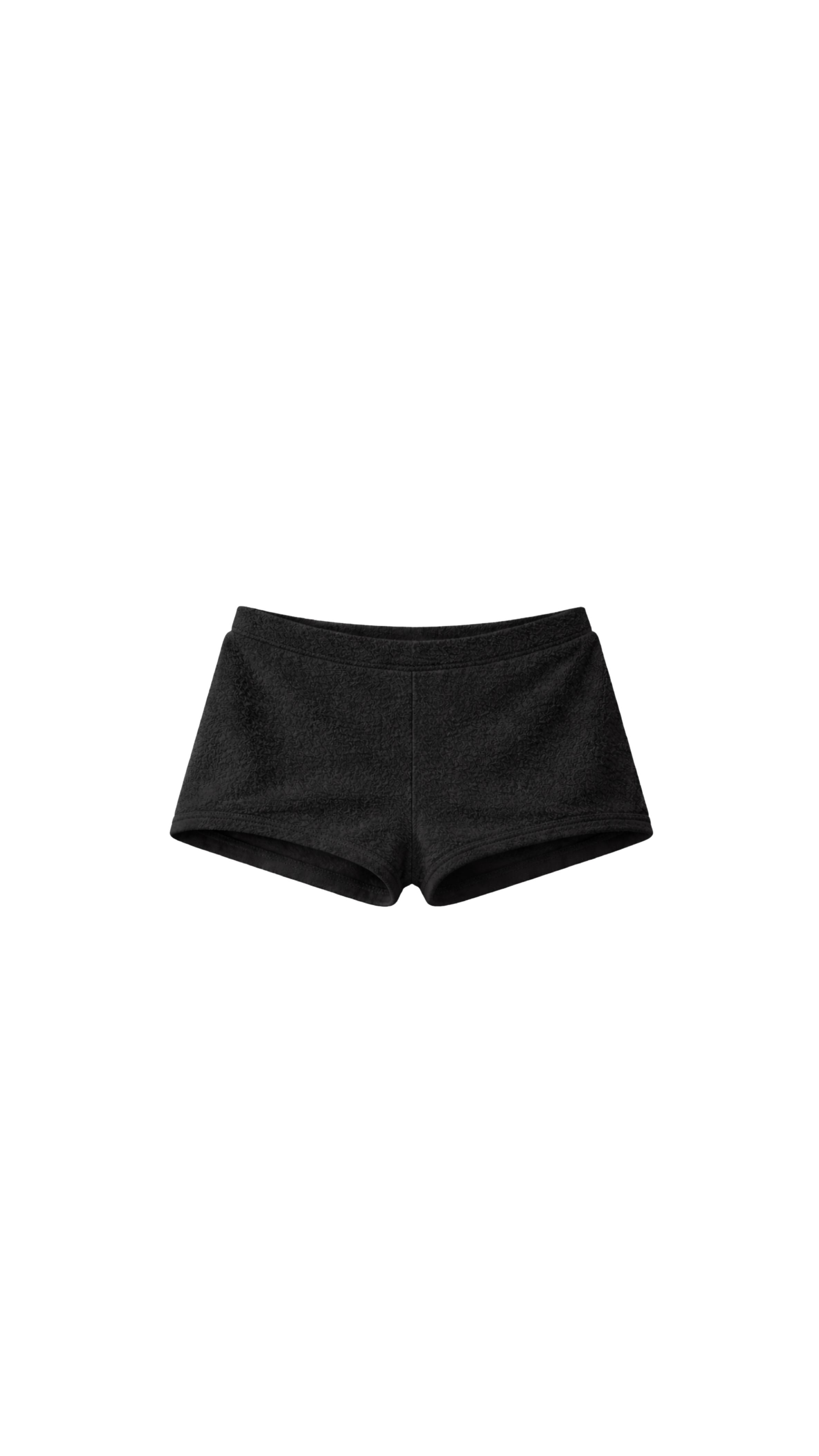 Short Bottom - Textured Noir