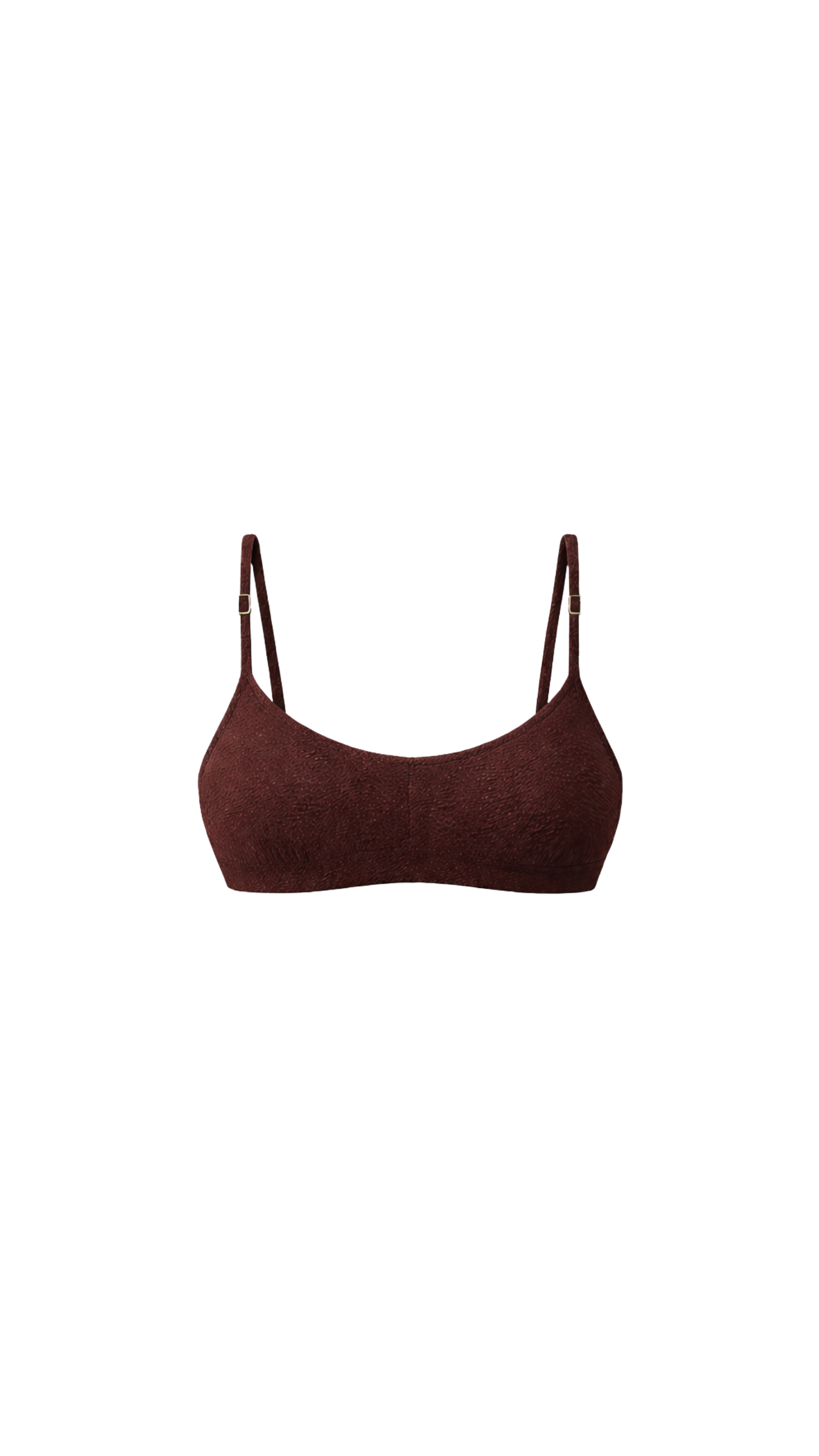 Scoop Top - Textured Cocoa