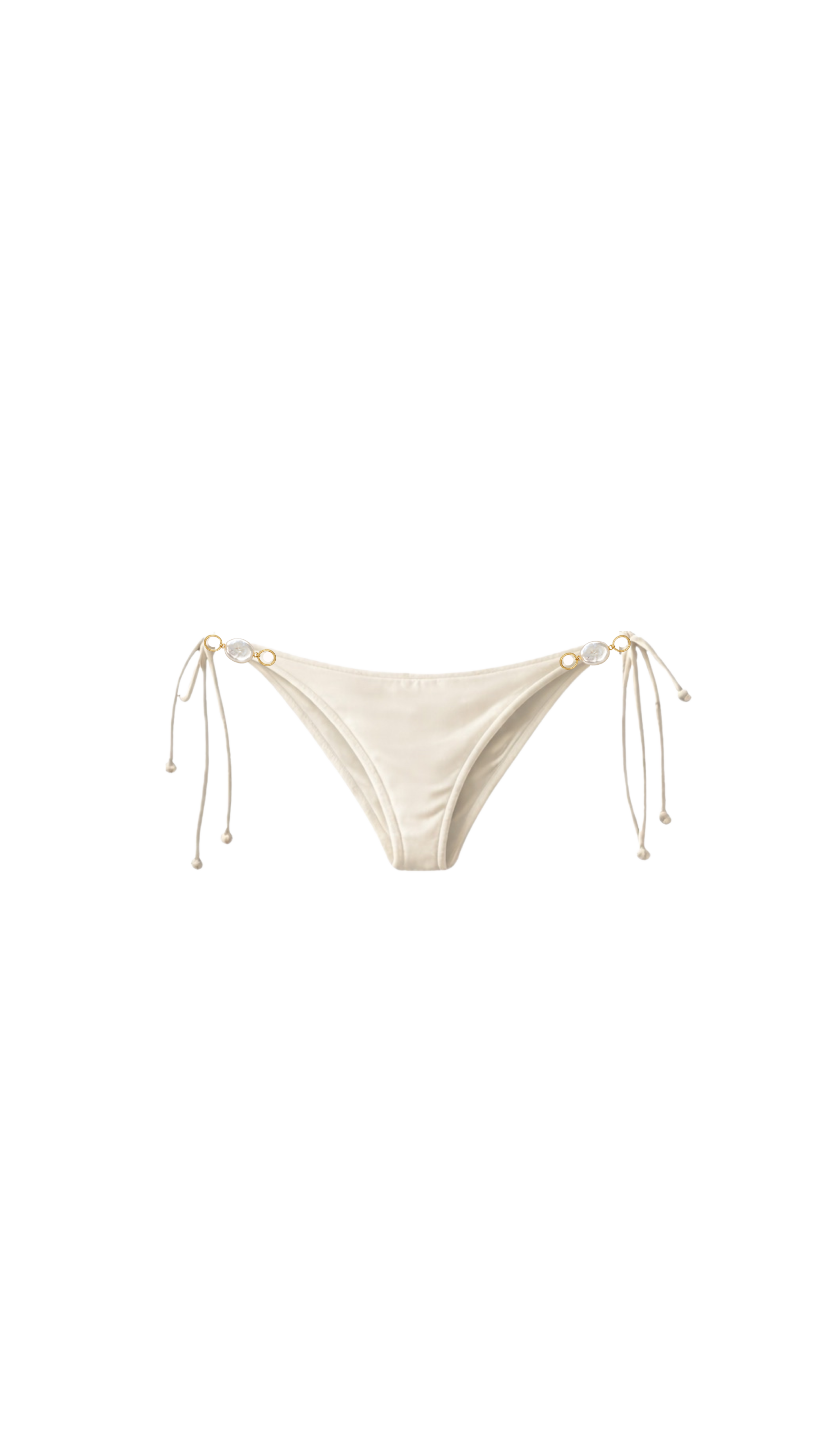 Pearl String Bottom - Ivory