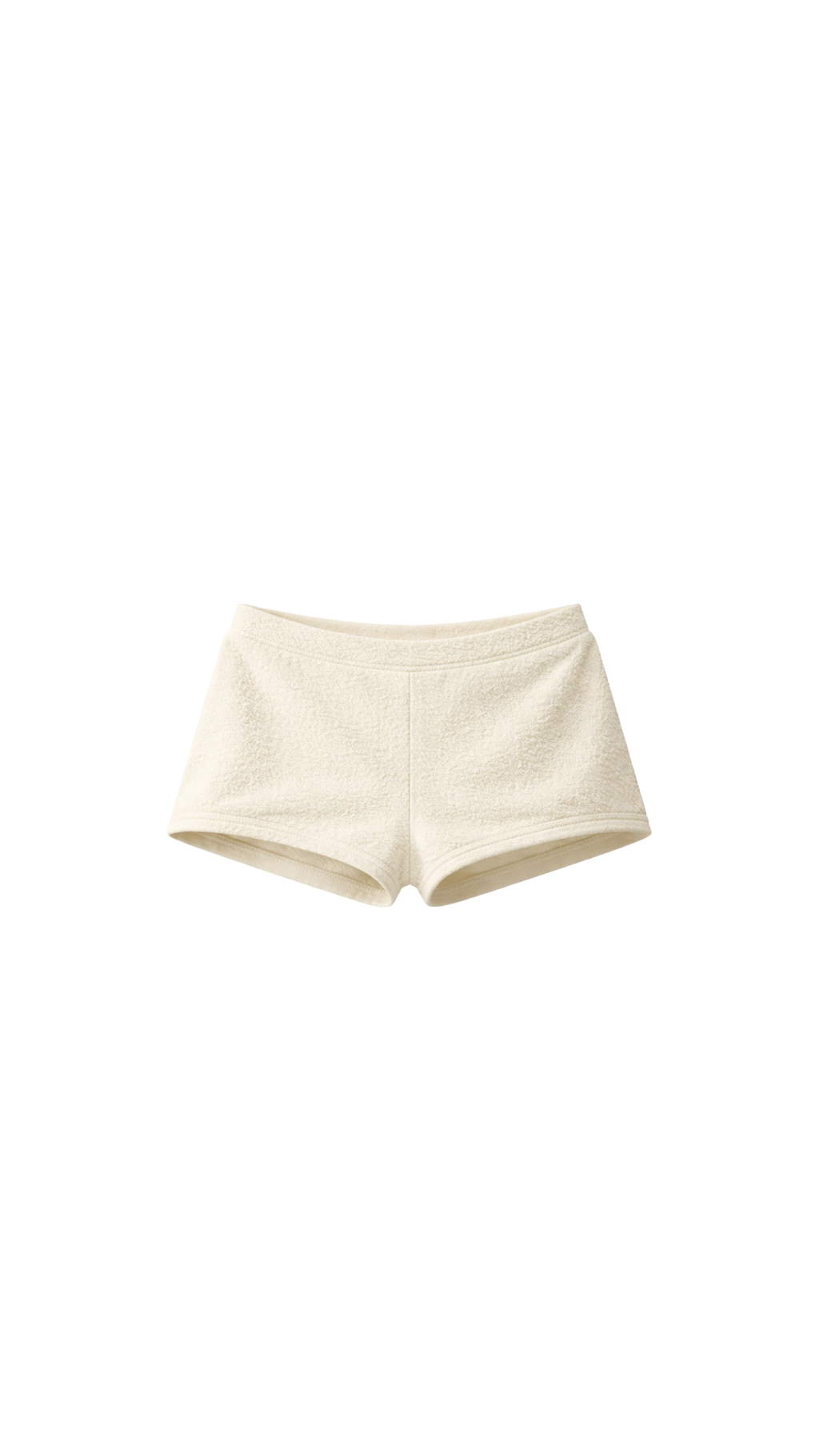 Short Bottom - Textured Ivory