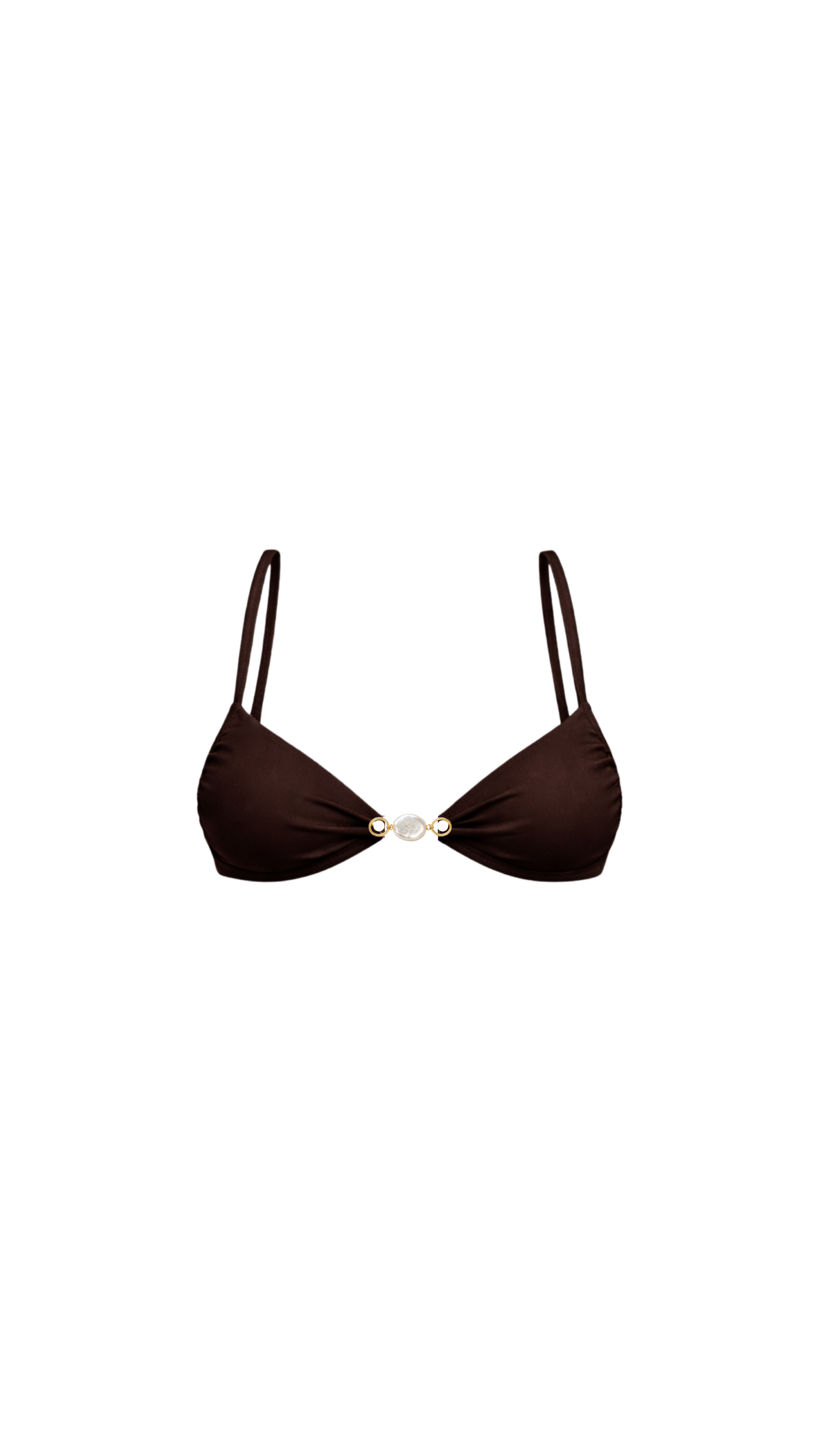Pearl Balconette Top - Espresso