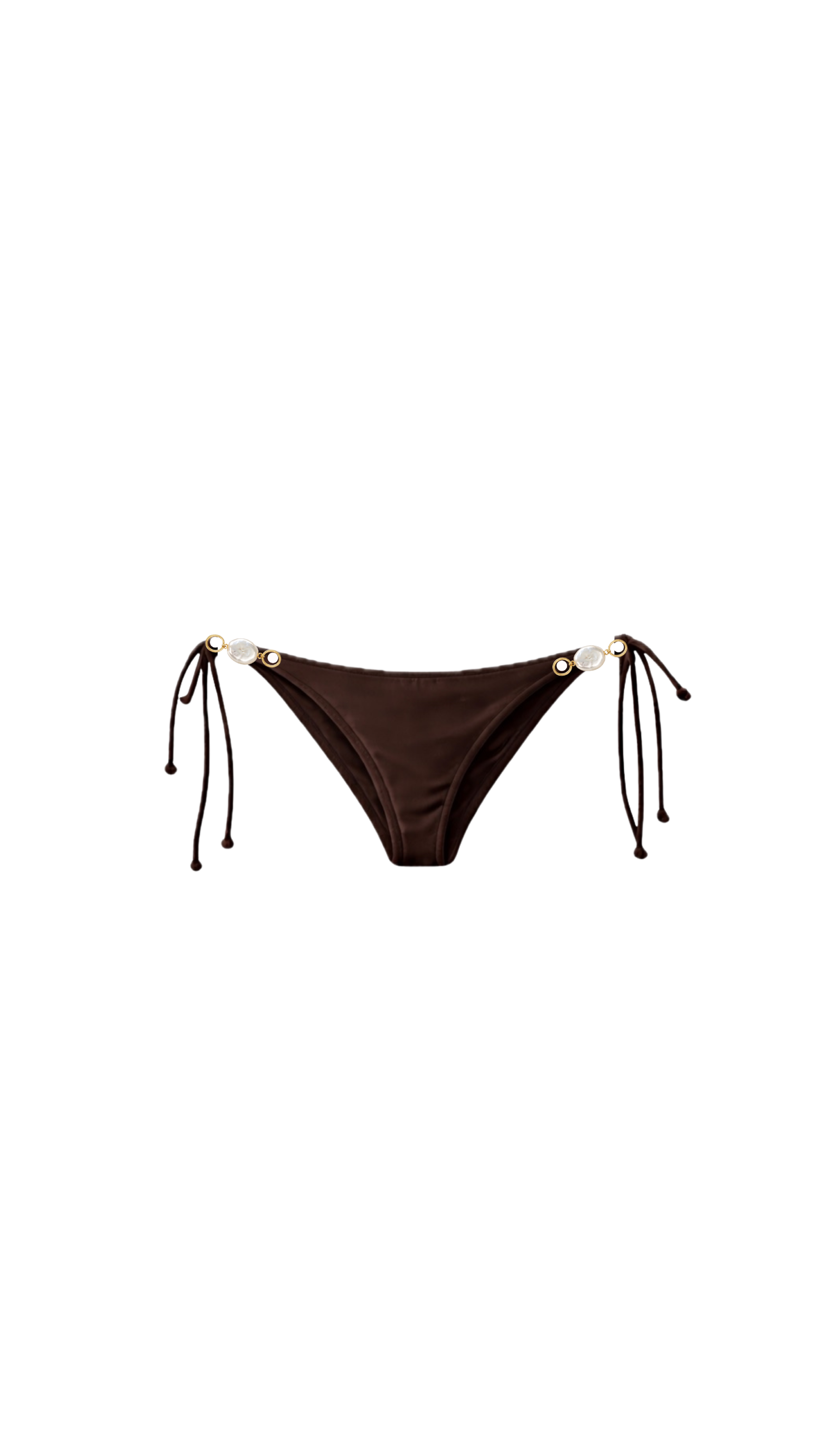 Pearl String Bottom - Espresso